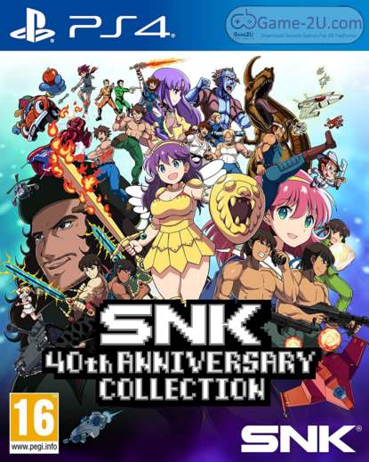 SNK 40th ANNIVERSARY COLLECTION PS4 PKG