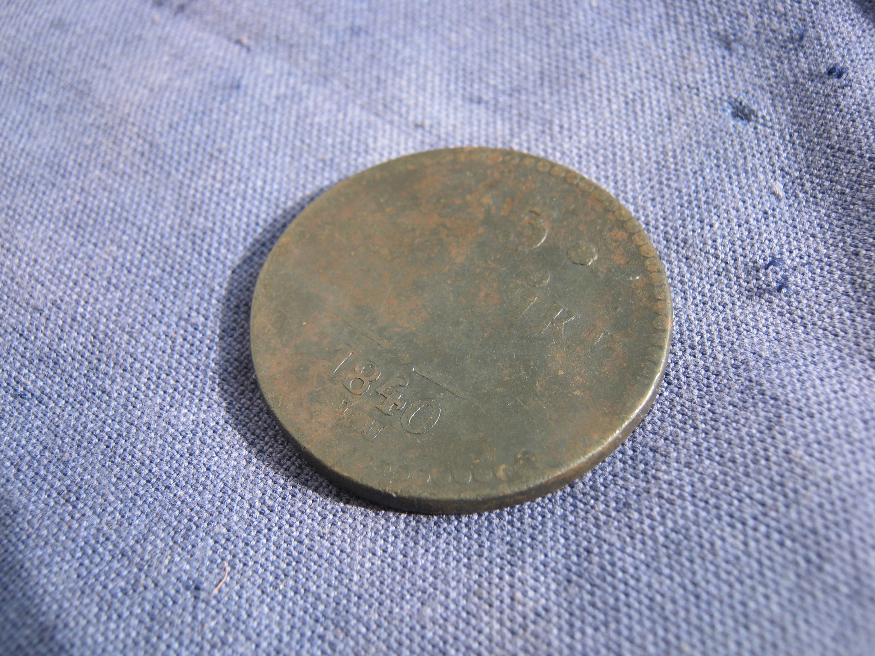 3 коп серебр 1840 ем 03