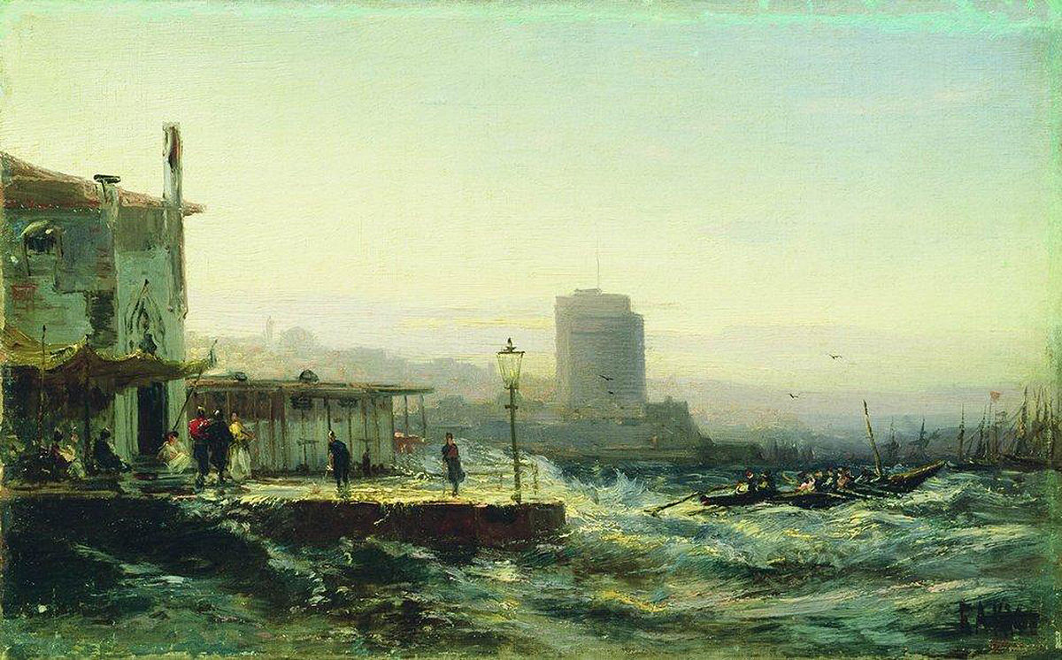 1200px-Баку. Набережная. 1861