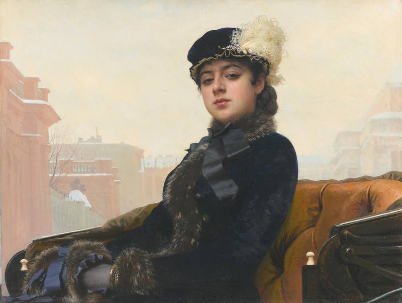 Kramskoy Portrait of a Woman