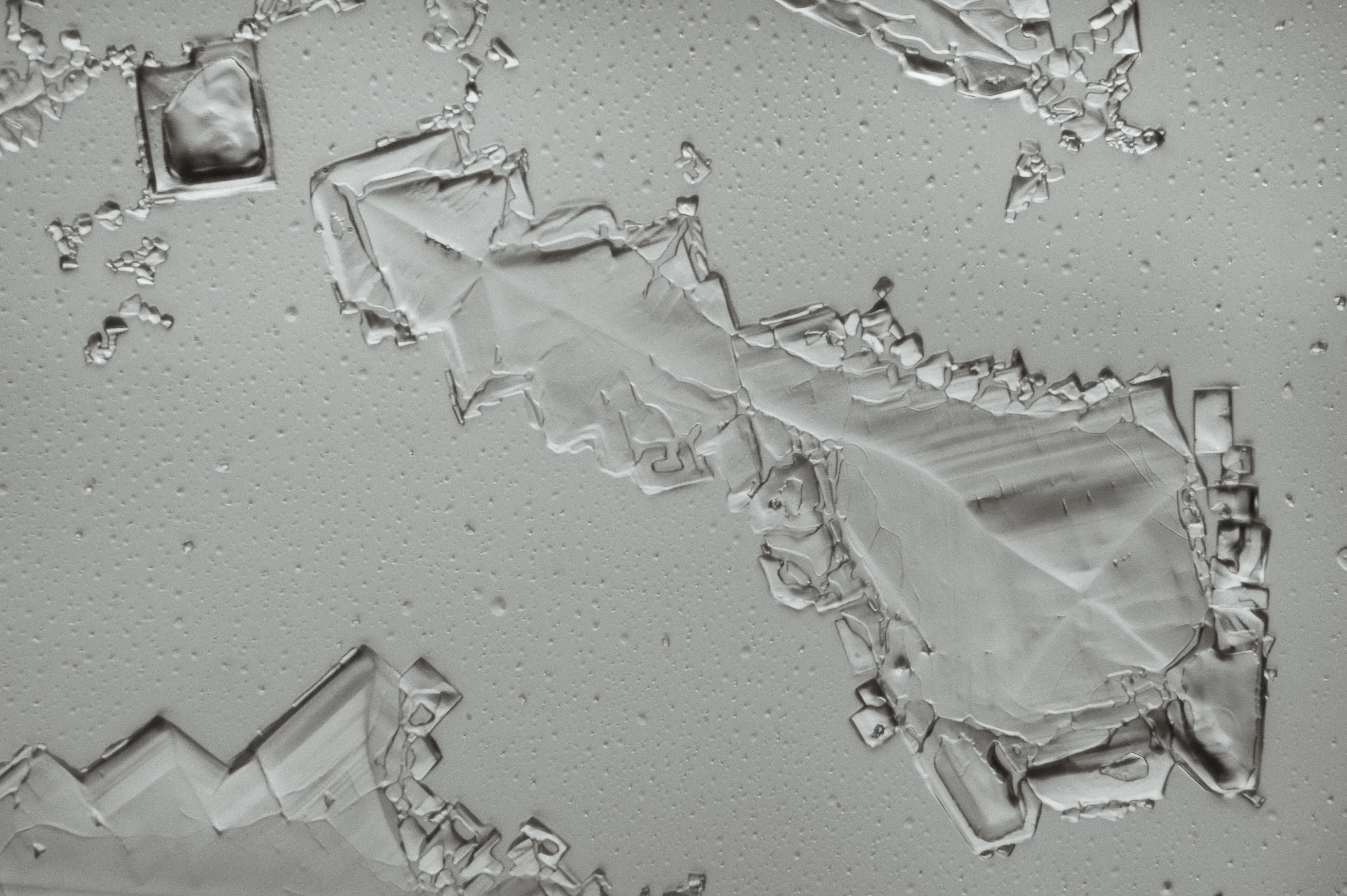 crystals from iodine solution