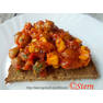 Закуска из оливок с кукурузой