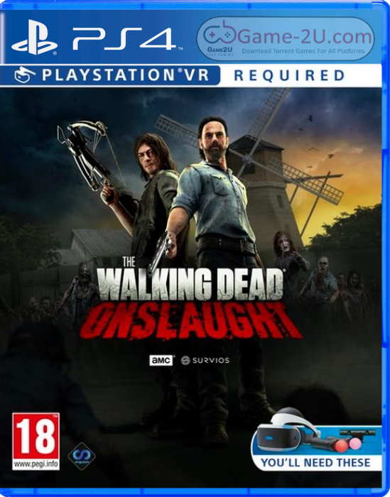 The Walking Dead Onslaught PS4 PKG