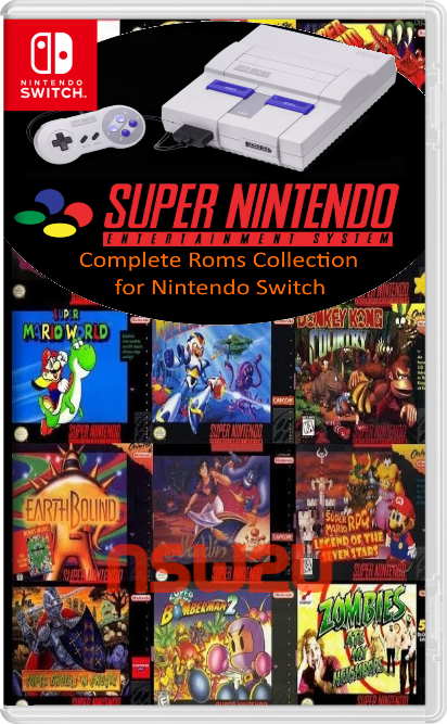 SNES Complete Roms Collection for Nintendo Switch NSP