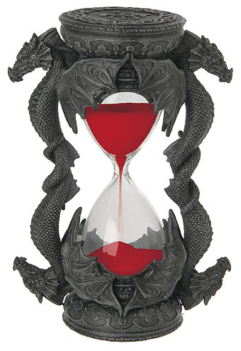 сувенирные песочные часы драконы