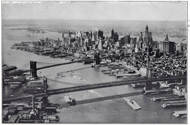 Фотографии Нью-Йорка начала прошлого века July 1928