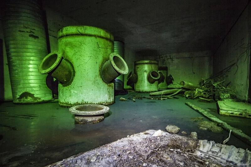 Чернобыльский реактор изнутри