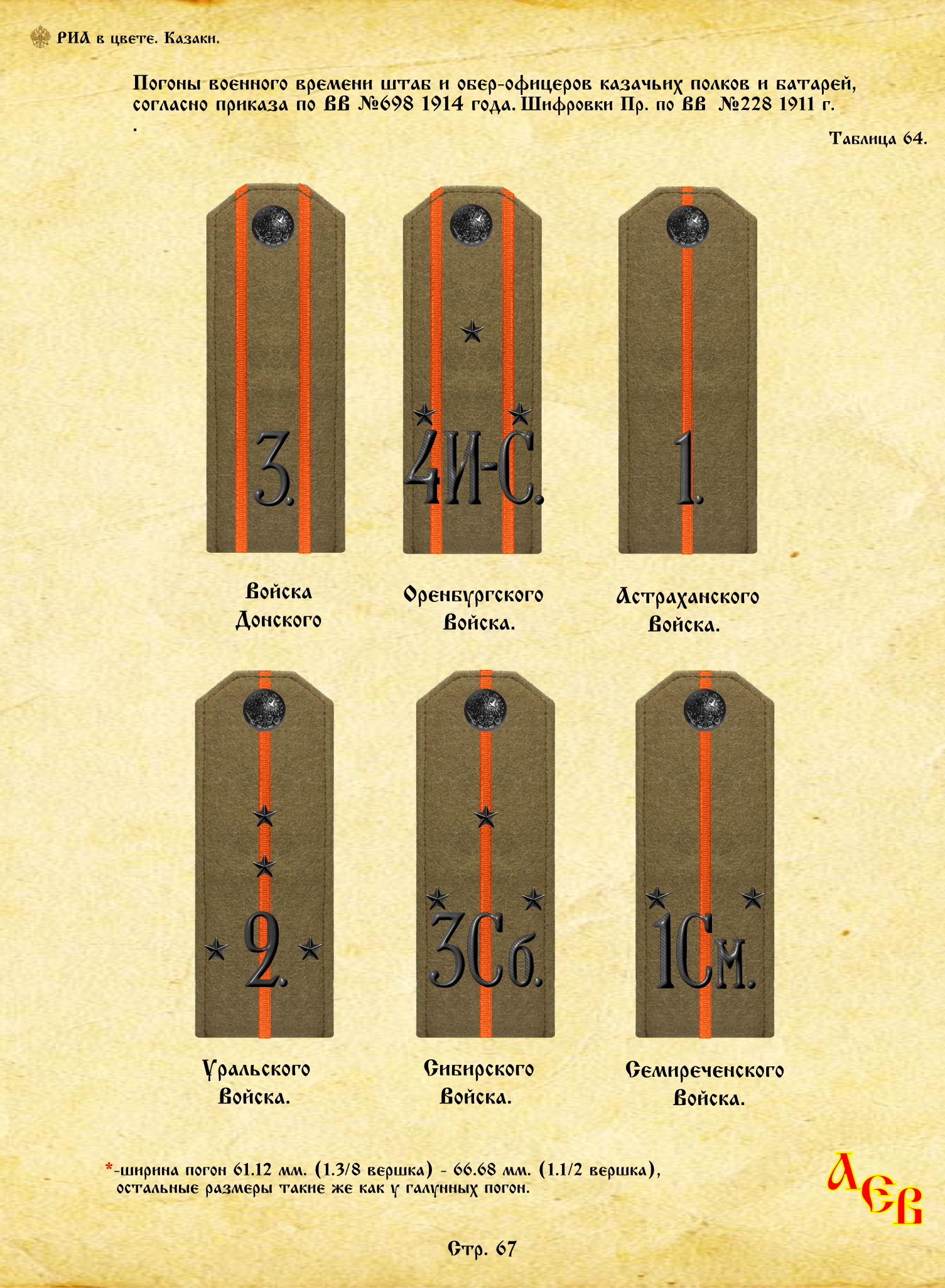 Стр. 67 Погоны ОФ