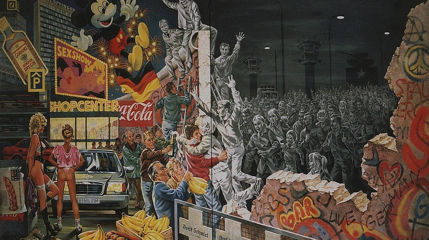 Падение берлинской стены. Автор - Herbert Smagon