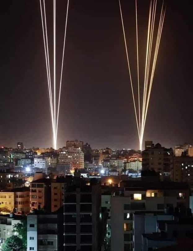Обстрел ракетами Израиля