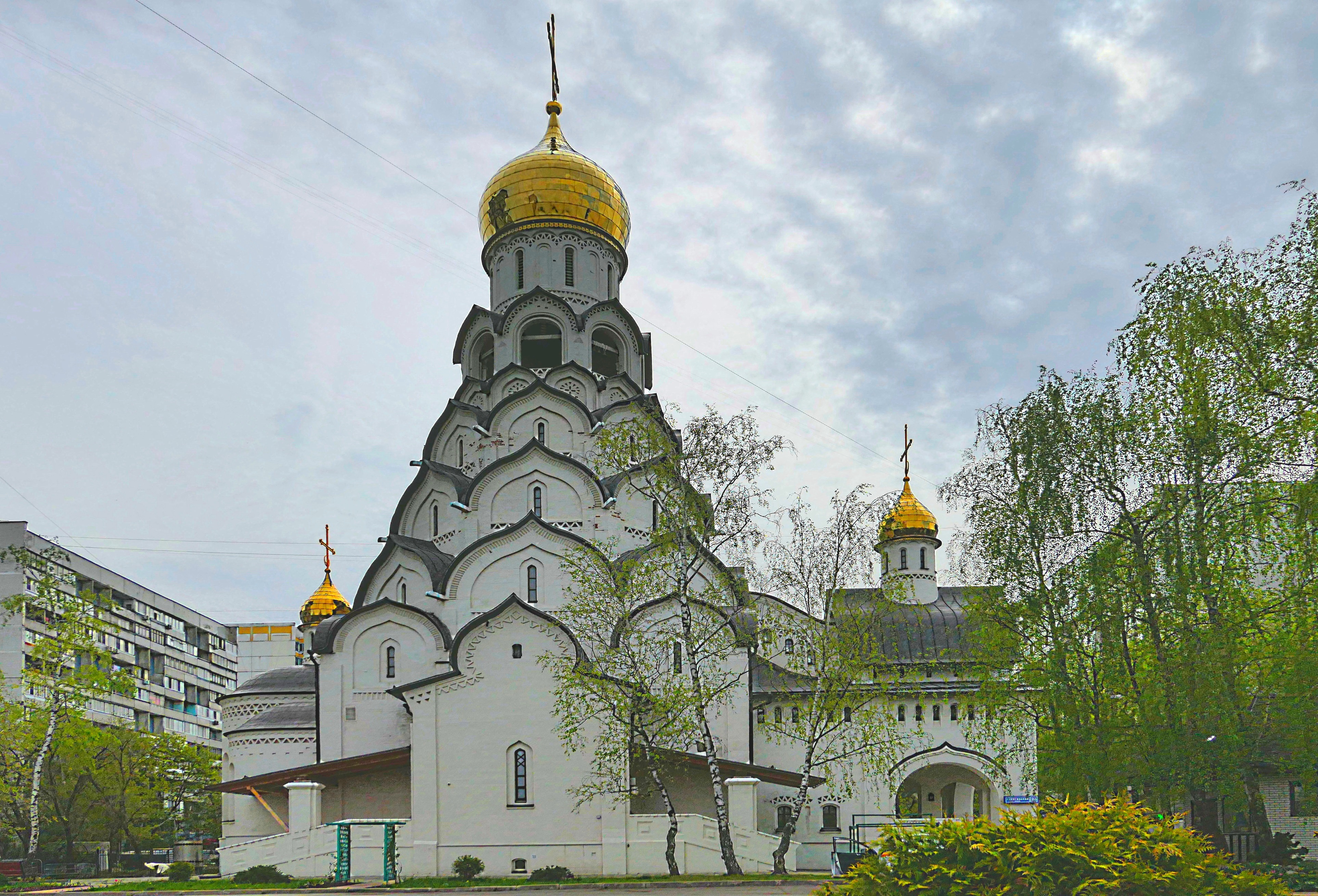 Церковь у ст. метро Строгино. Фото Морошкина В.В.