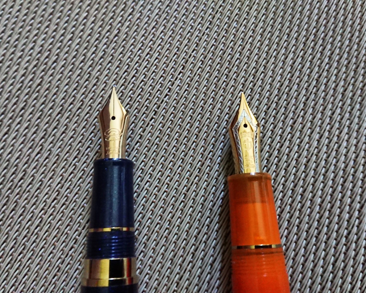 sailor 9 tequila sunrise nibs