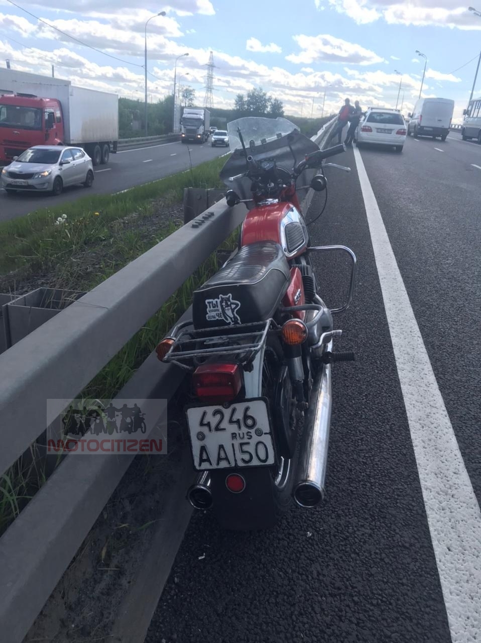 24.05.2021 14:35 ДТП, мот/авто МО, Мытищи, Волковское ш., с42, съезд на Осташковское  ш. - Архив сообщений на оперативный пульт - MotoCitizen | МотоГраждане