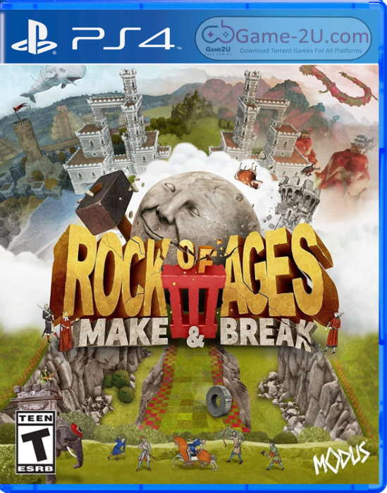 Rock of Ages 3: Make & Break PS4 PKG