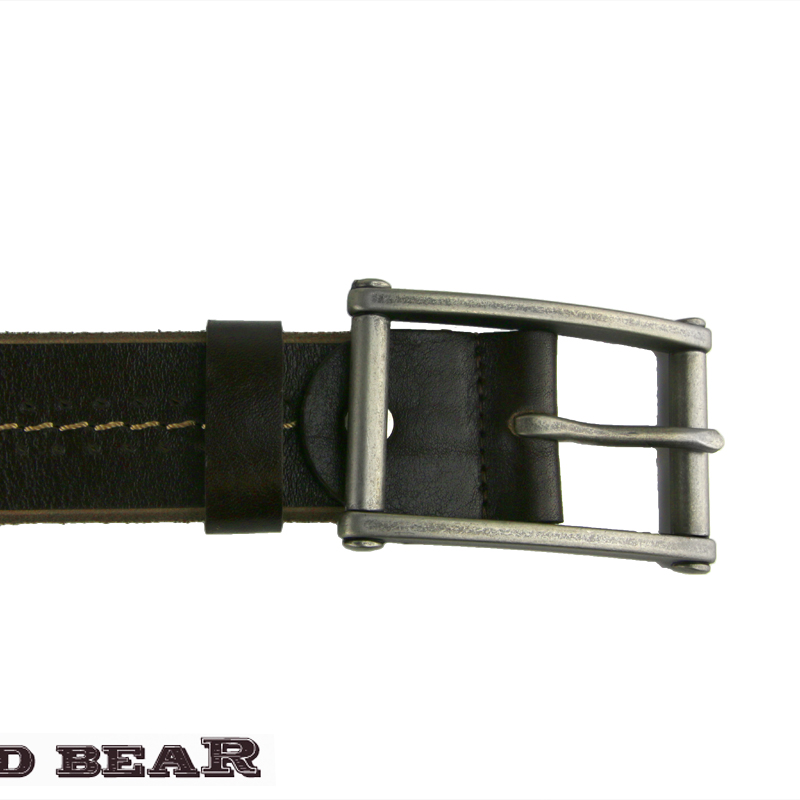 Ремень WILD BEAR RM-014f Brown Premium 2