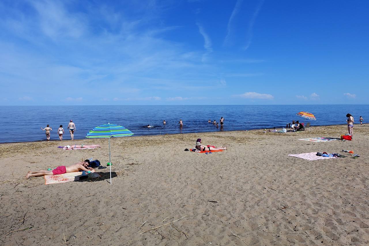 пляжи в коккорево