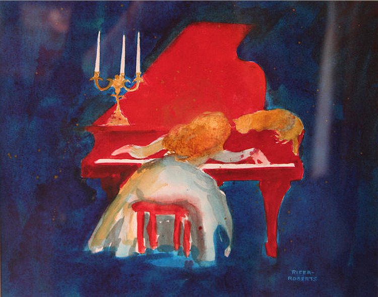Love on the Red Piano