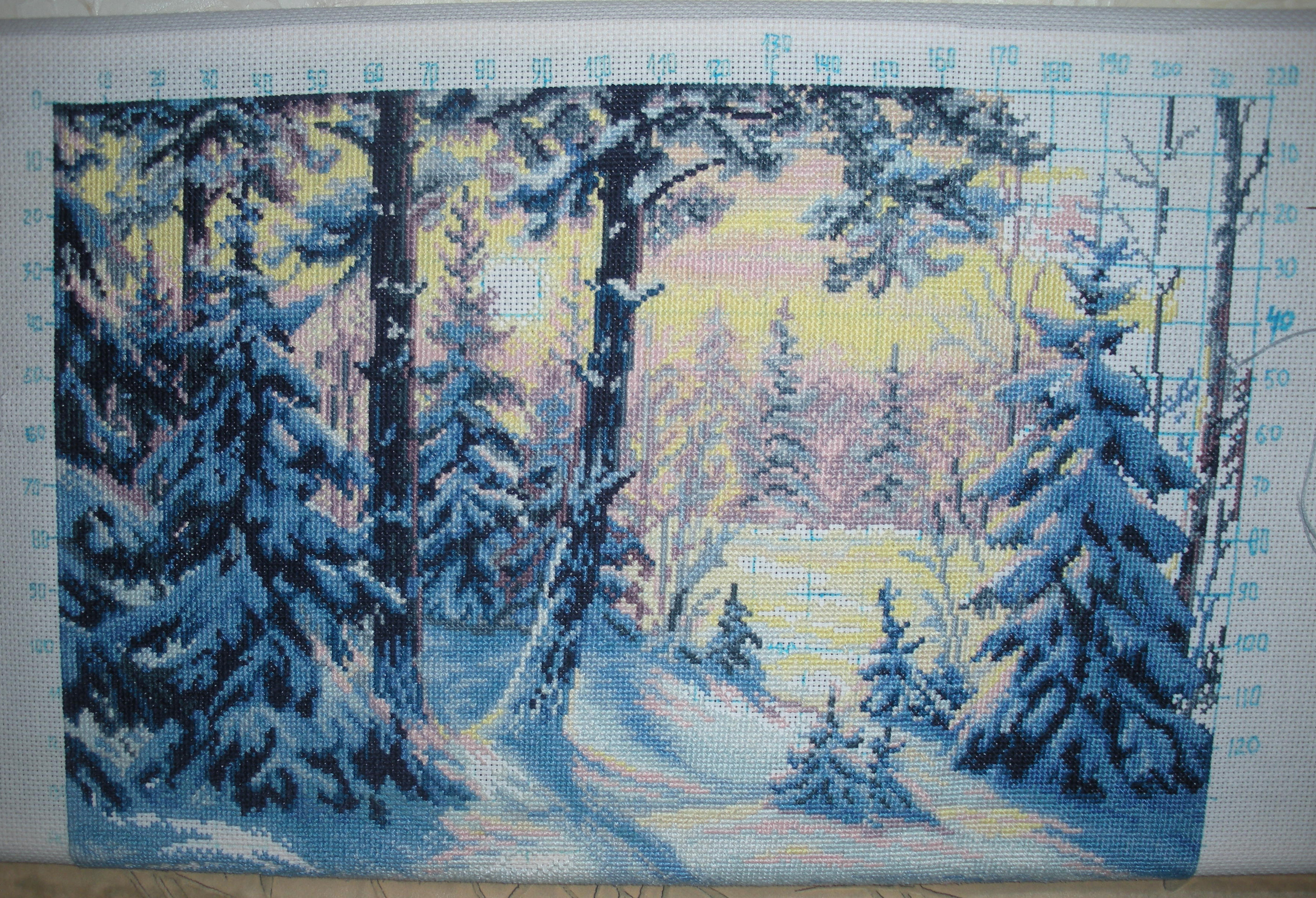 Зимний лес93