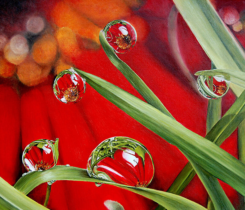 Perles d eau