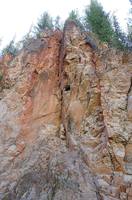 Скалы Красных ворот на Улаганском тракте. Фото Морошкина В.В.