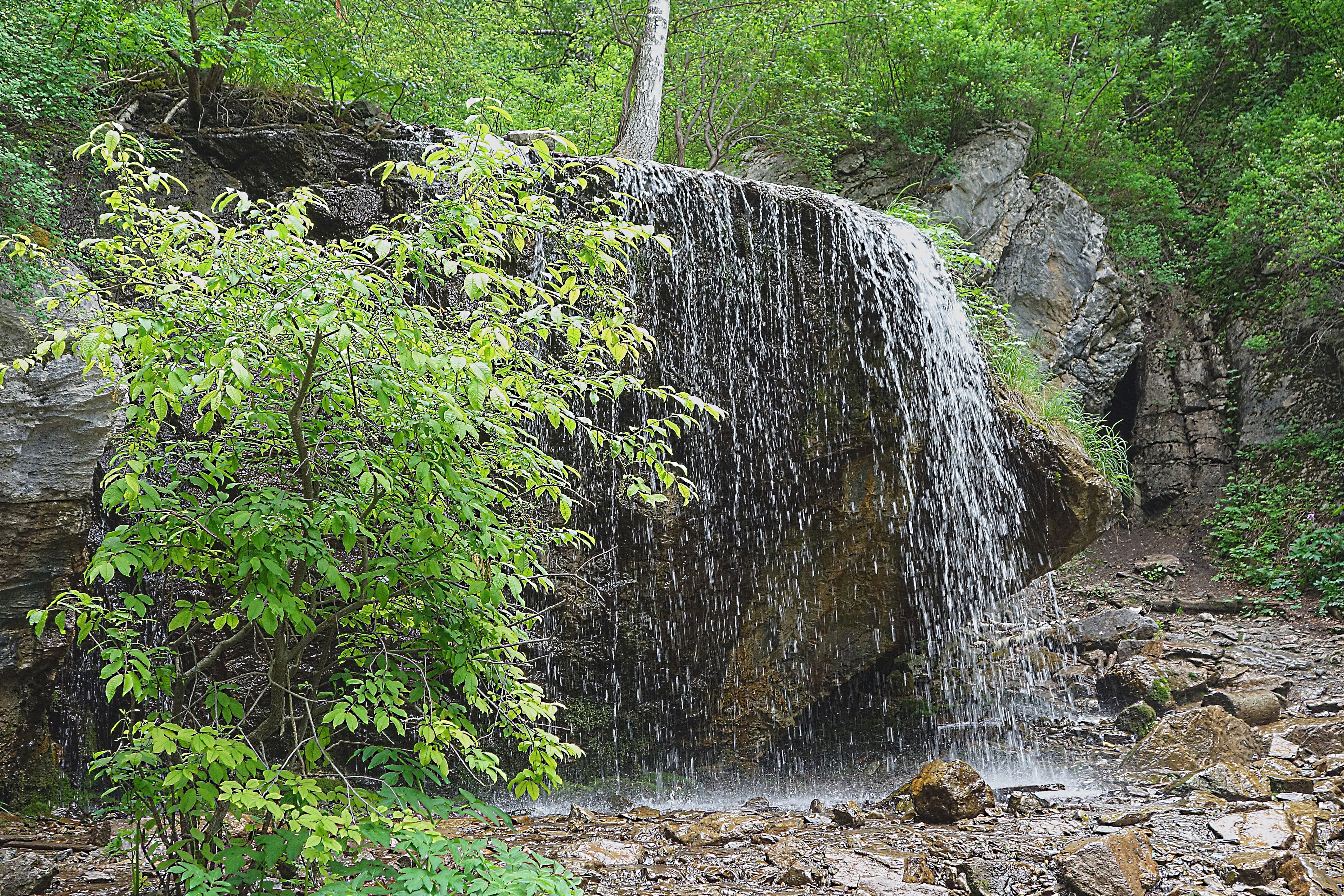 Водопад в горах над Катунью. Фото Морошкина В.В.