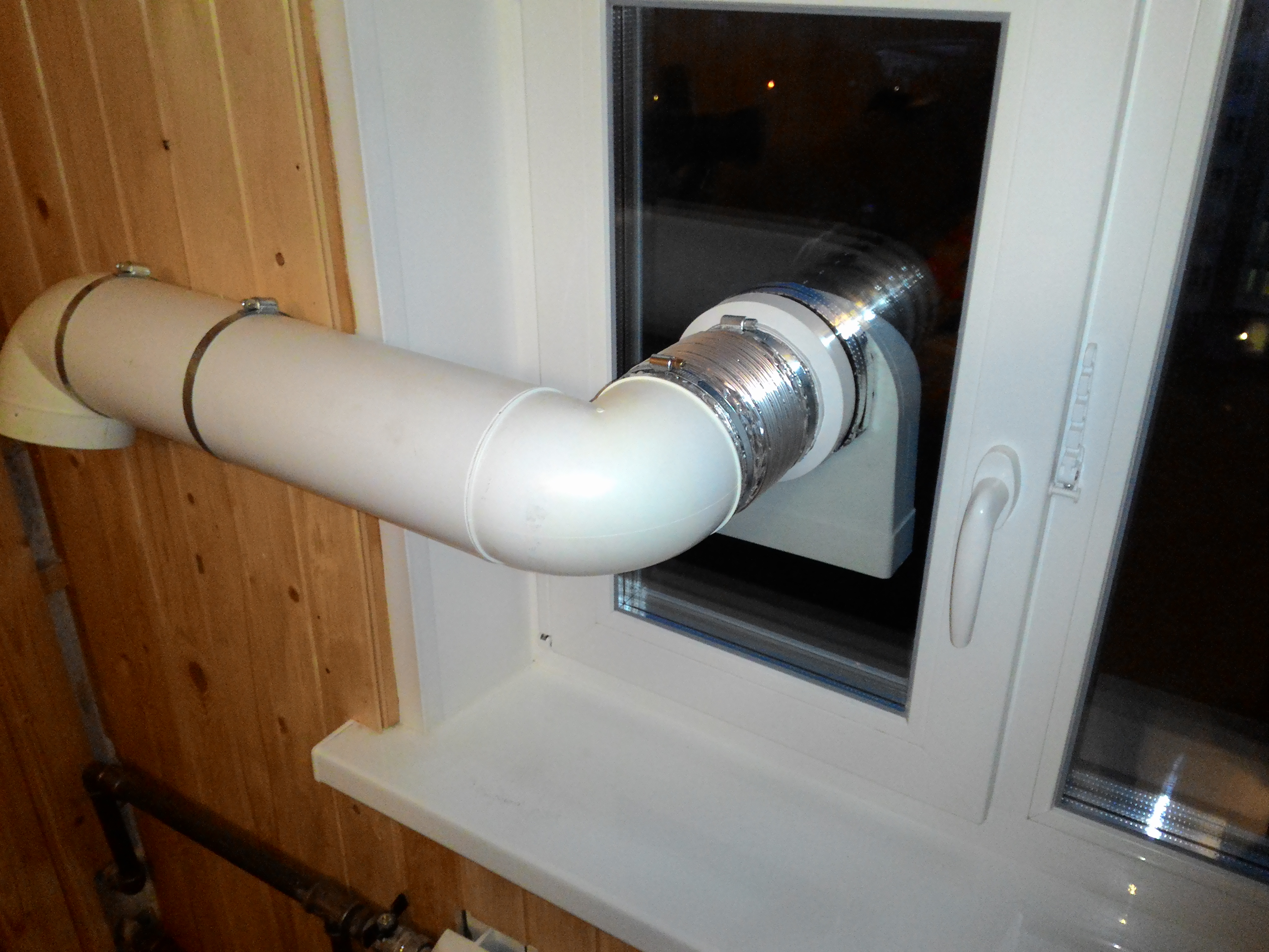 вентиляция в кухне с вытяжкой обратный клапан