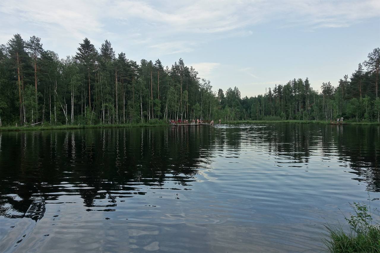 дачное озеро
