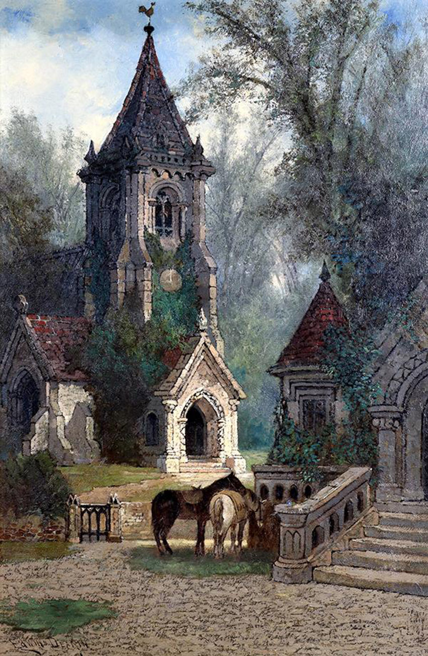 художник Эдвин Дикин (1838-1923)8