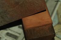 Cредняя шлифовка кожи критским камнем. oldTor