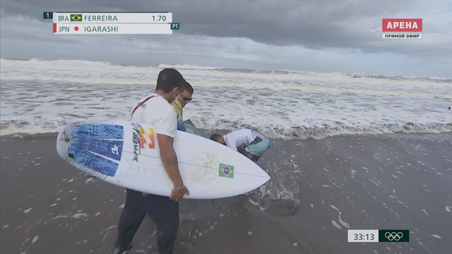 Tokyo 2020, Men's Surfing Final