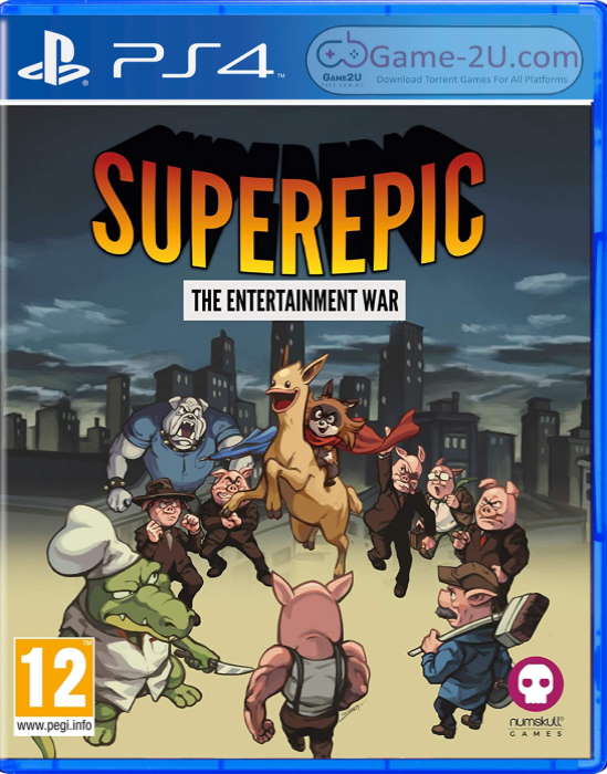 SuperEpic: The Entertainment War PS4 PKG