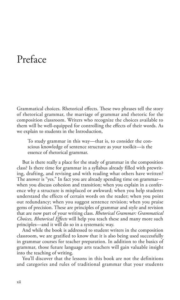 Rhetorical Grammar Grammatical Choices, Rhetorical Effects by Martha J. Kolln, Loretta S. Gray (z-lib.org)-2-307 12