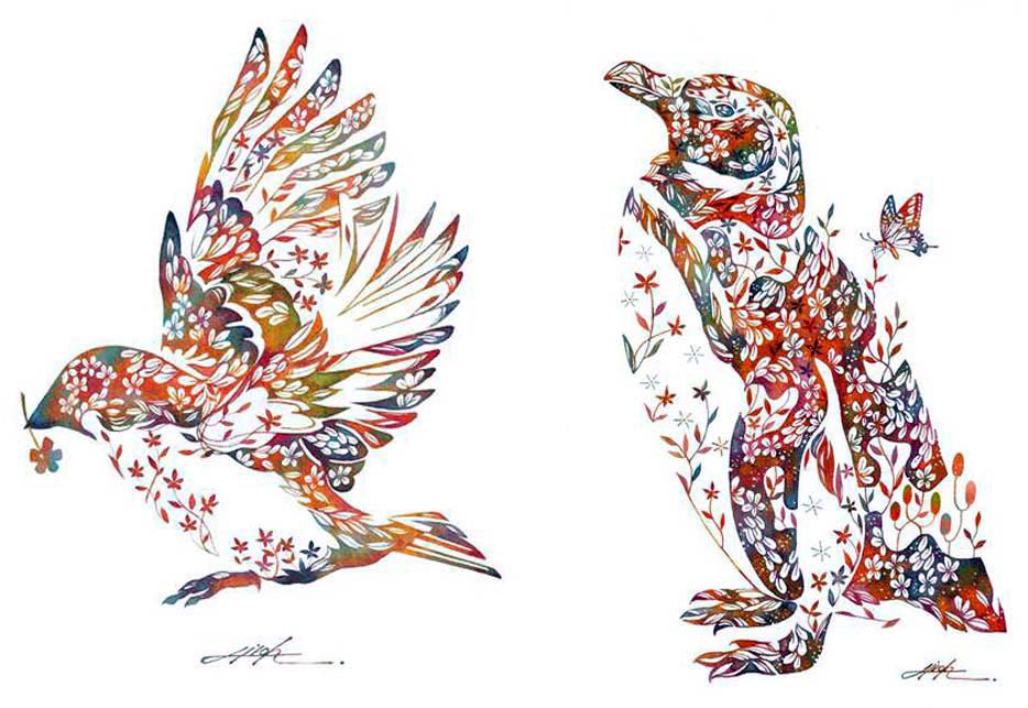 художник Хироки Такеда 12