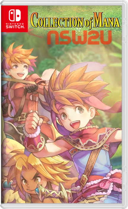 Collection of Mana (Final Fantasy Adventure/Mystic Quest / Secret of Mana / Trials of Mana) Switch NSP