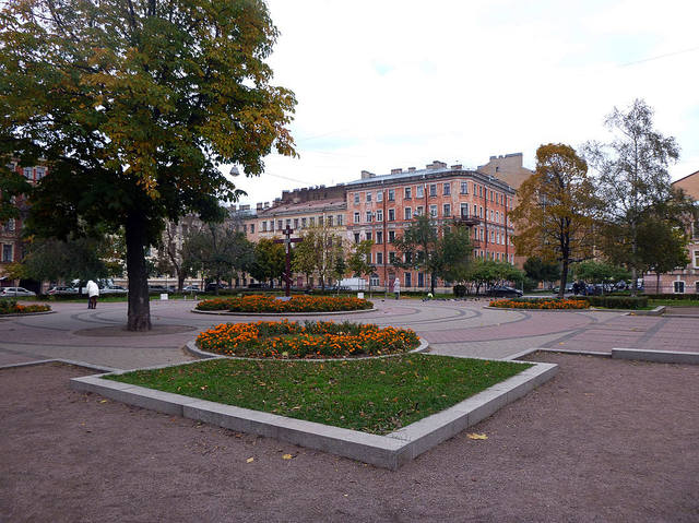 Покровский сквер санкт петербург