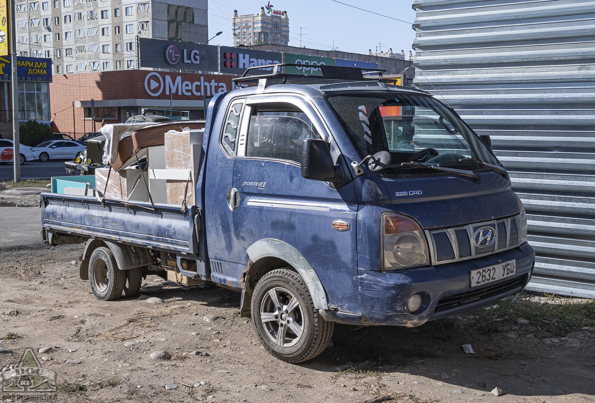 2632 УБЦ, Hyundai Porter (г. Улан-Батор) Номер Монголии