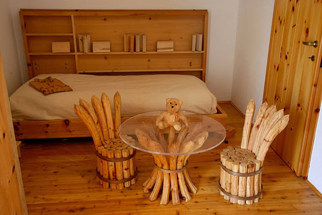 Деревянная мебель для дома своими руками фото