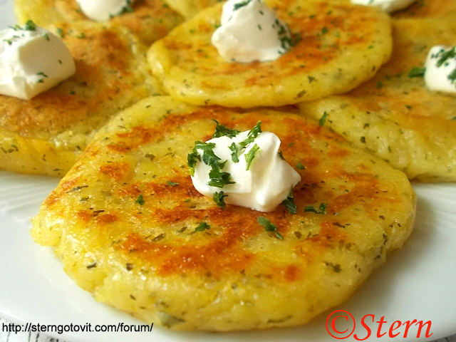 Картофельники с сыром в духовке