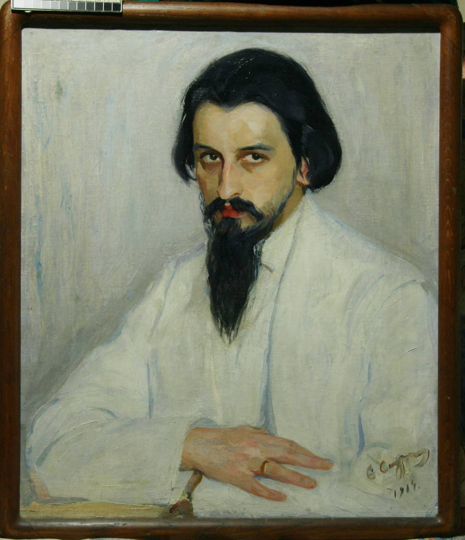182-Portret-N.D.-Miliotti-1914-.-h.-m.-60H52.chastnaya-kollektsiya-SPb-