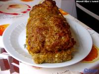  Мясной пирог с тыквой