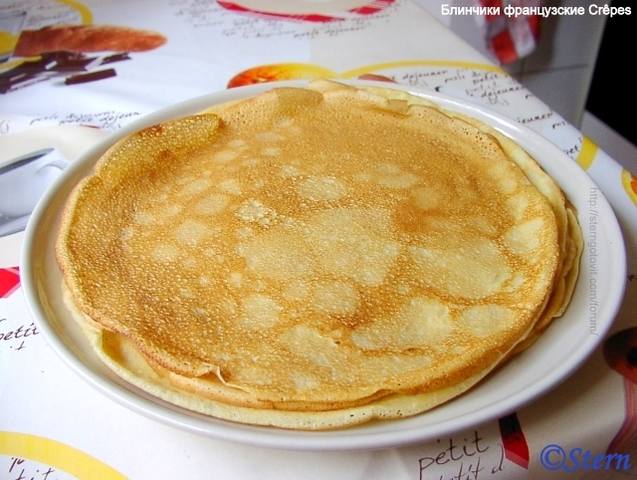 Б35 Блинчики французские Crêpes