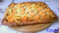 Н55g Пирог тонкий открытый "Пламенный" (Flammkuchen)