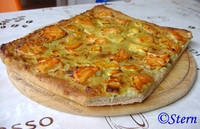 Н55e Пирог тонкий открытый "Пламенный" (Flammkuchen)