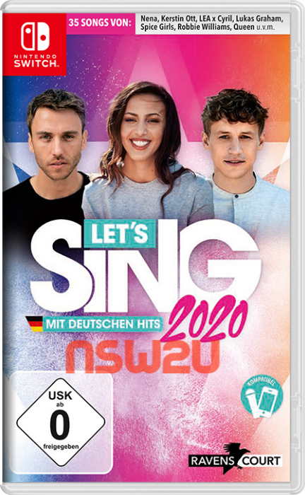 Let’s Sing 2020 mit deutschen Hits Switch NSP XCI