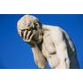 Paris Tuileries Garden Facepalm statue