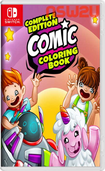 Comic Coloring Book – Complete Edition Switch NSP XCI NSZ