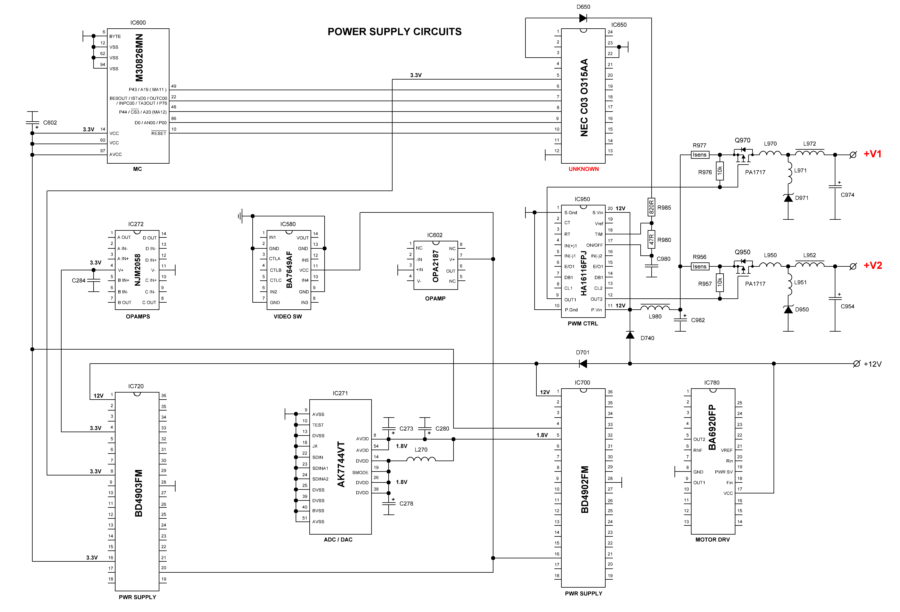 ОСНОВНЫЕ ПИТАНИЯ