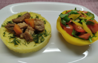 мясо пюре