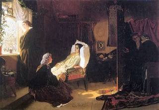 Клодт Михаил Петрович - ПОСЛЕДНЯЯ ВЕСНА (1861)