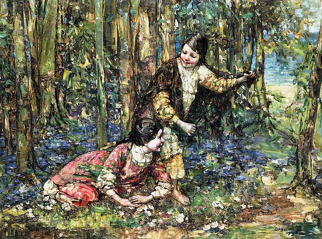 художник Edward Atkinson Hornel3